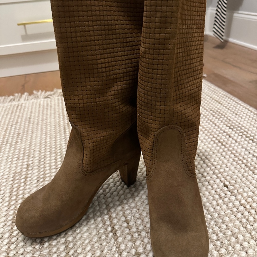 Anthropologie Sanita Dutch design  brown Boots size 41